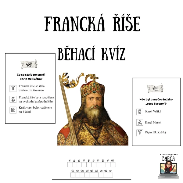 Běhací kvíz - Francká říše