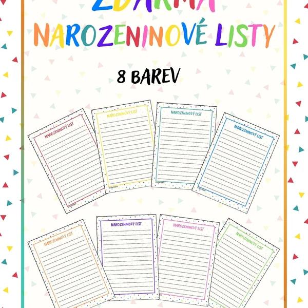 Narozeninové listy