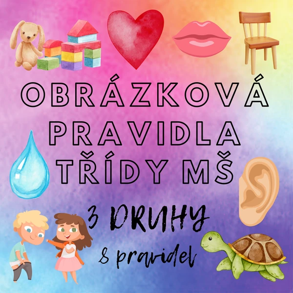 Obrázková pravidla třídy MŠ