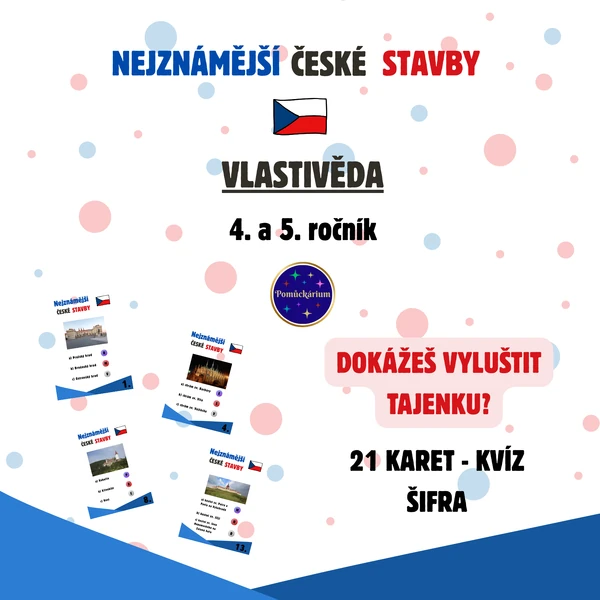 ČR - nejznámější české stavby