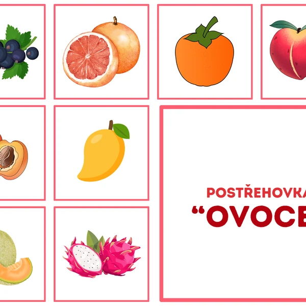Postřehovka - OVOCE