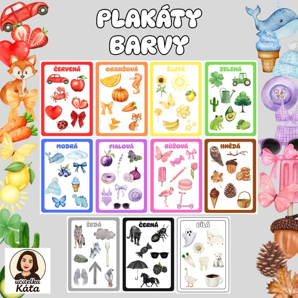 PLAKÁTY BARVY