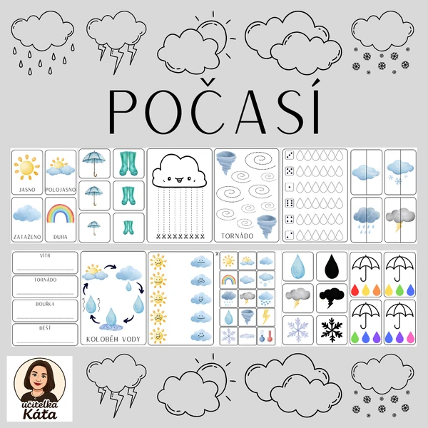 POČASÍ - AKTIVITY