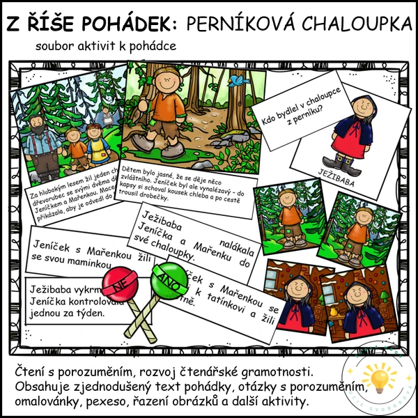 Z ŘÍŠE POHÁDEK: Perníková chaloupka