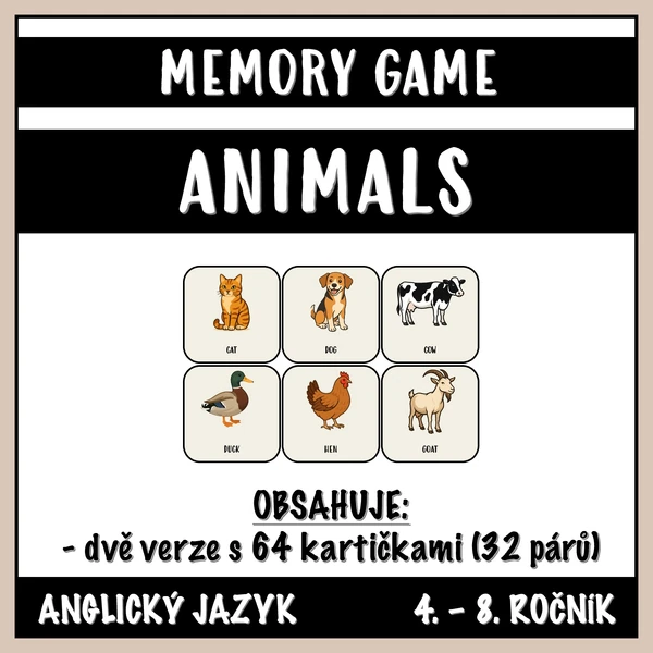 Pexeso - Animals