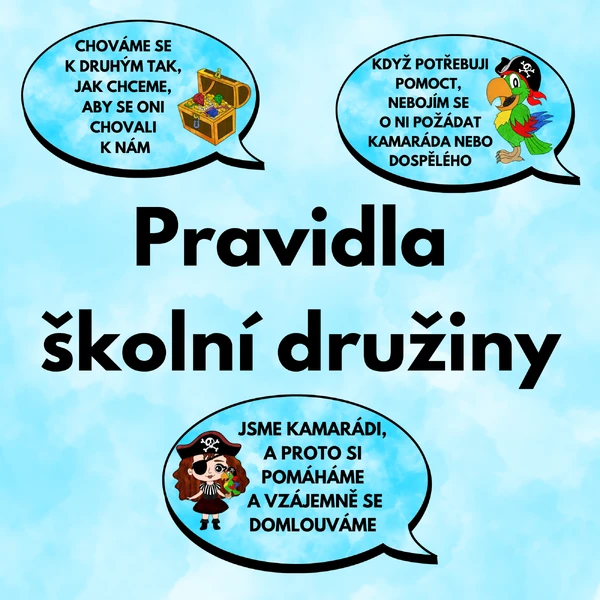 Pravidla školní družiny - Piráti