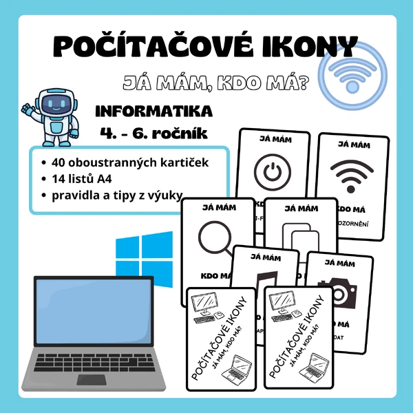 Počítačové ikony - Já mám, kdo má?