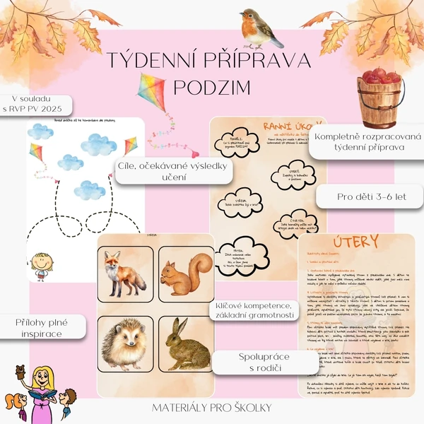 Týdenní příprava - Podzim