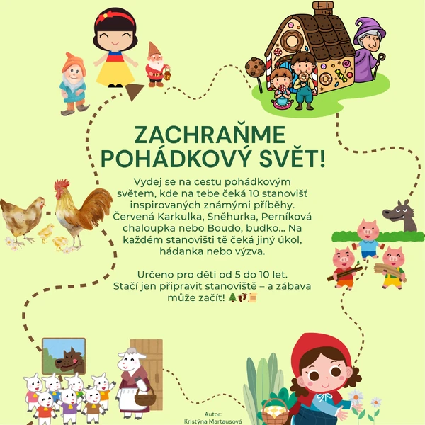 Pohádková stezka - Zachraňme pohádkový svět!