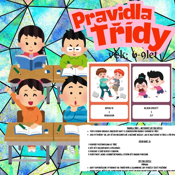 Karty - PRAVIDLA TŘÍDY