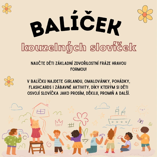Balíček kouzelných slovíček