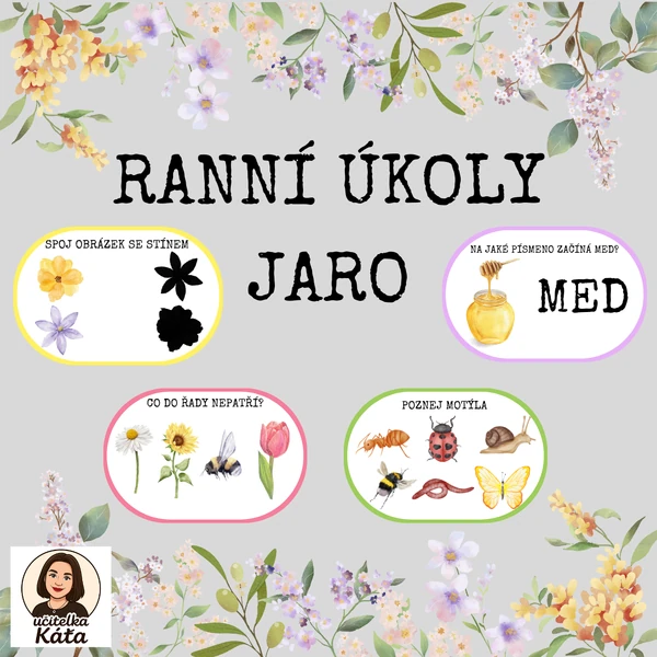 RANNÍ ÚKOLY- JARO