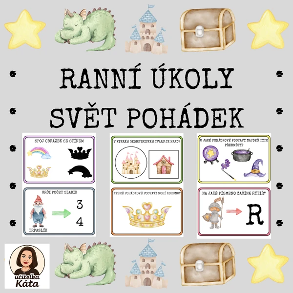 RANNÍ ÚKOLY - SVĚT POHÁDEK