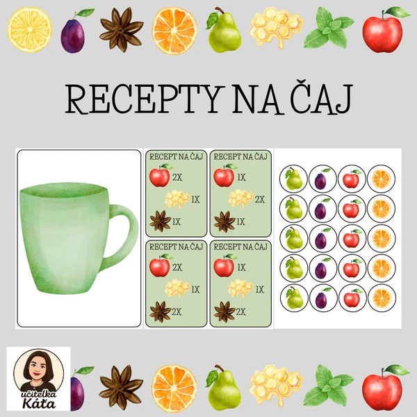 RECEPTY NA ČAJ