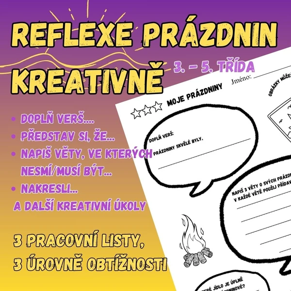 Reflexe prázdnin kreativně