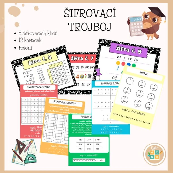 ŠIFROVACÍ TROJBOJ - mnohoznačná slova