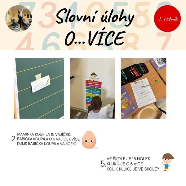 Slovní úlohy O...VÍCE