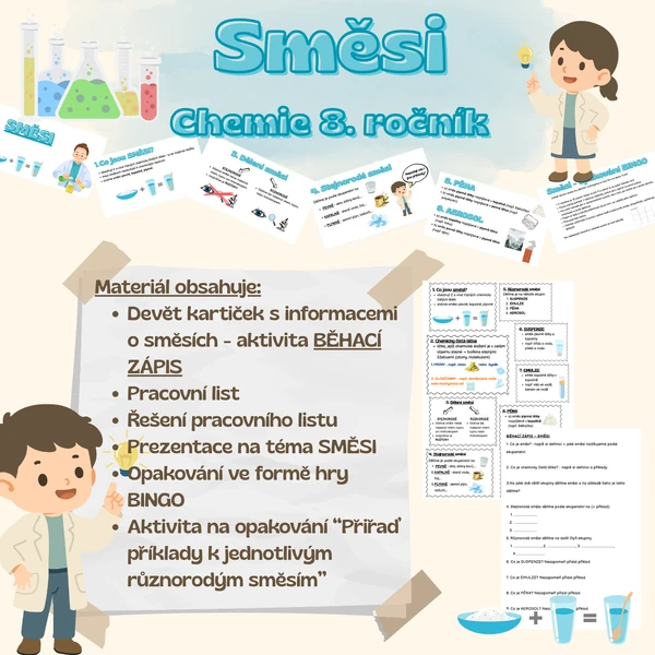 Směsi - soubor aktivit