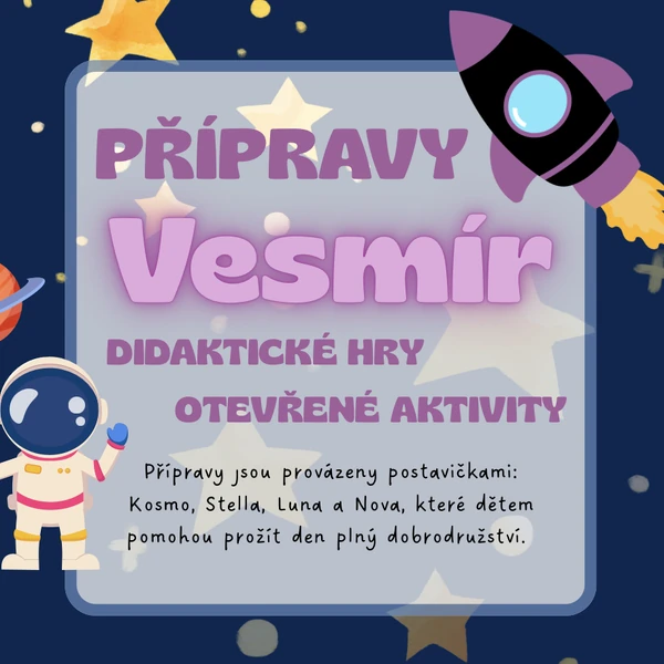 Vesmír - přípravy, aktivity ,,VELKÁ SADA"