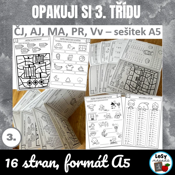 Opakuji si 3. třídu - hravý sešitek