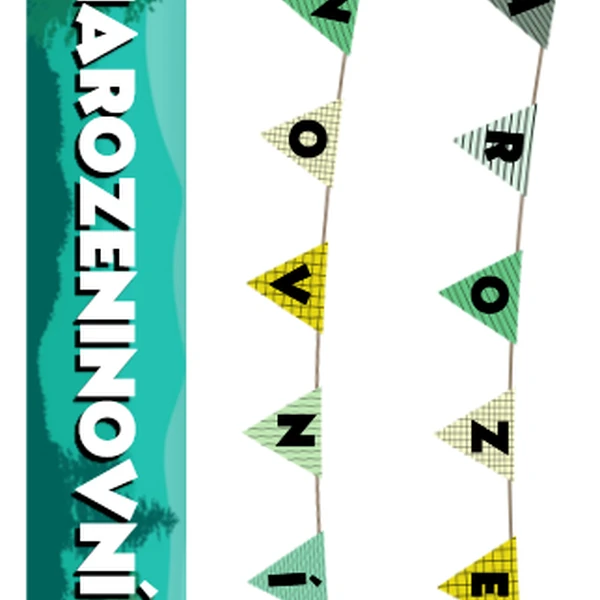 Narozeninovník - Lesní zvířátka