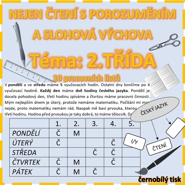 2.TŘÍDA - nejen čtení s porozuměním a slohová výchova