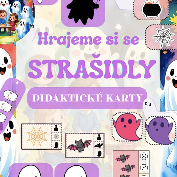 Halloween, strašidla - didaktické hry