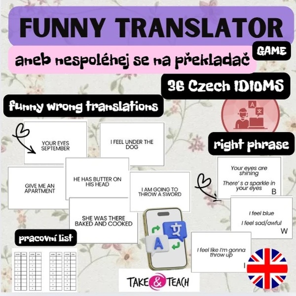 BACK TO SCHOOL - FUNNY TRANSLATOR - IDIOMS
