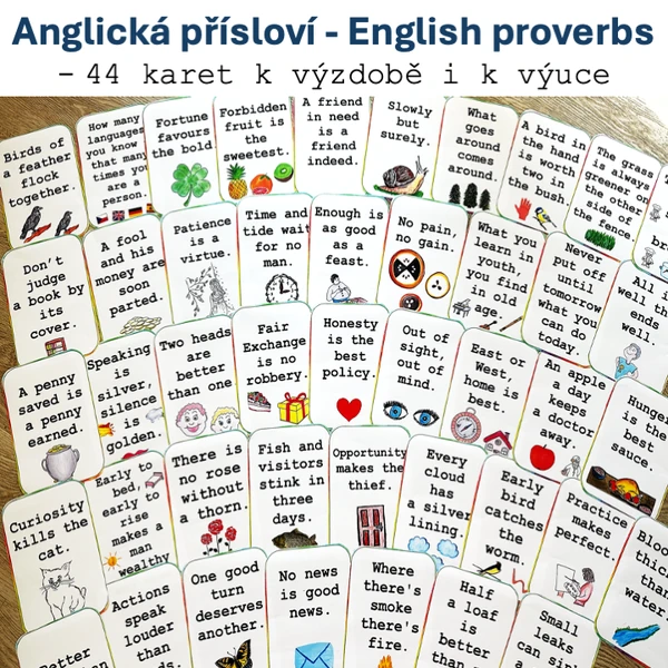 Anglická přísloví - English proverbs