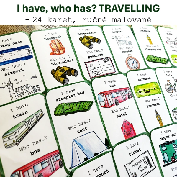 I have, who has? Travelling