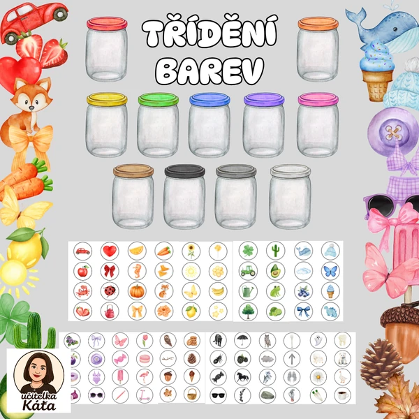 TŘÍDĚNÍ BAREV