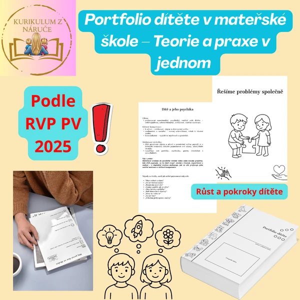 Portfolio dítěte v mateřské škole – Teorie a praxe v jednom 