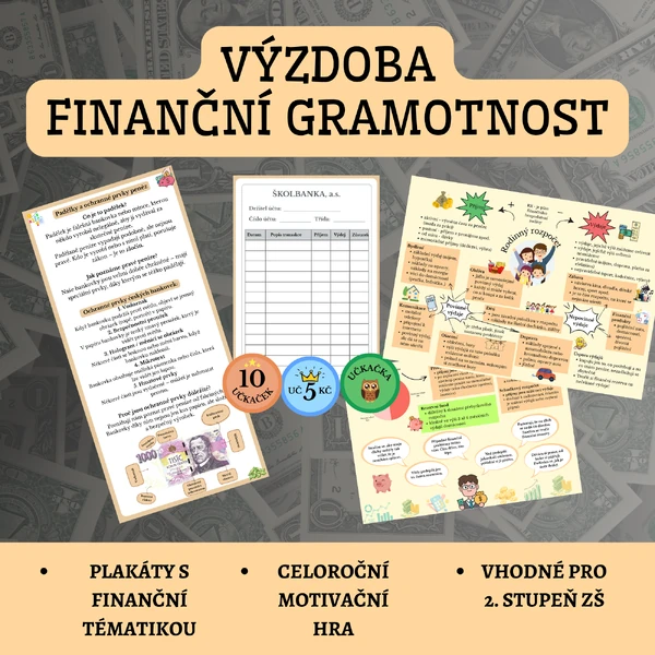 Výzdoba - finanční gramotnost