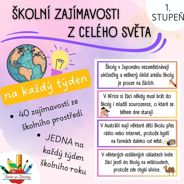Školní zajímavosti z celého světa