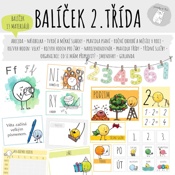 Balíček 2. třída - Veselá výzdoba