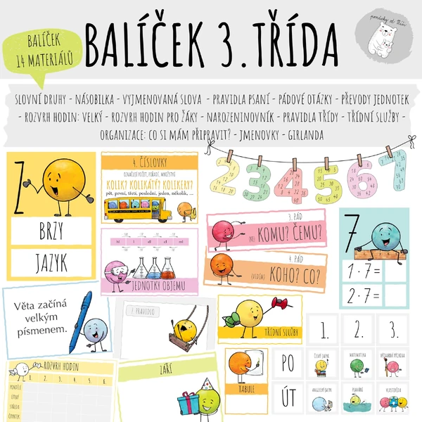 Balíček 3. třída - Veselá výzdoba