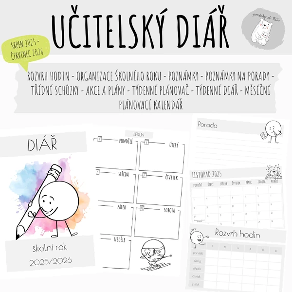 Učitelský diář 2025/2026
