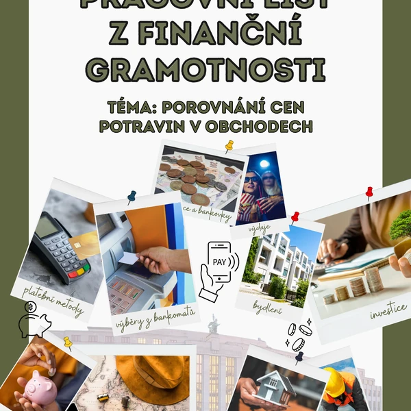 Porovnání cen potravin v obchodě