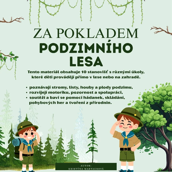 Podzimní stezka - Za pokladem podzimního lesa