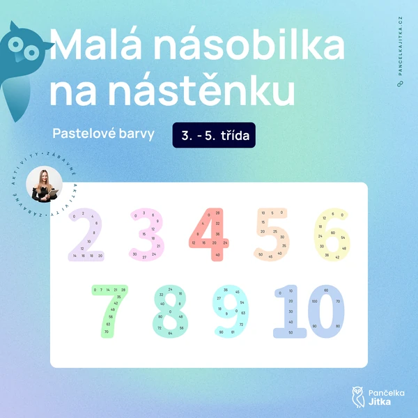 Malá násobilka - číslice