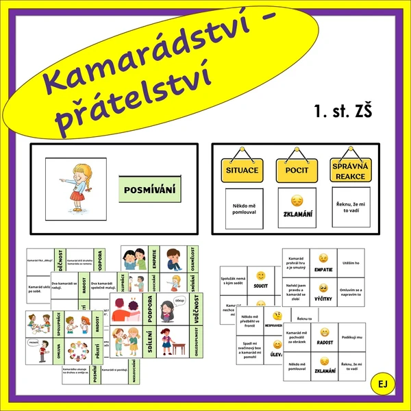 Kamarádství - přátelství
