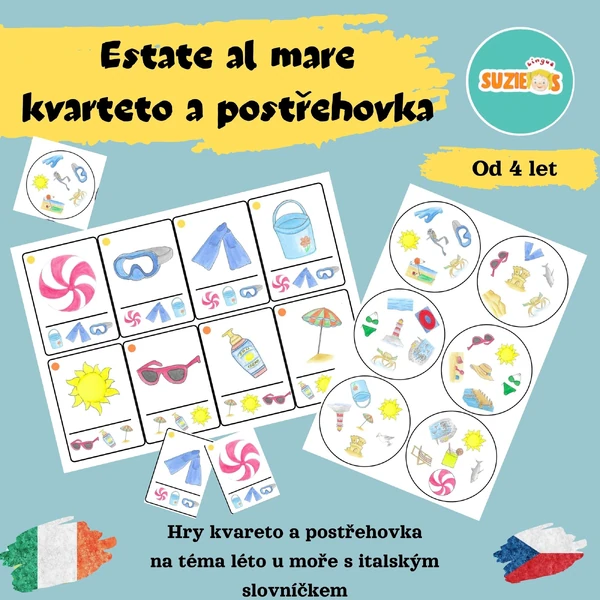 Estate al mare / léto u moře - hry