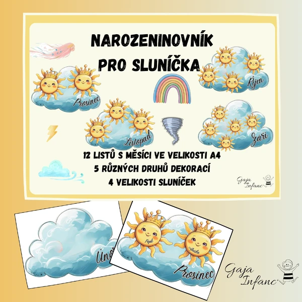 Narozeninovník pro Sluníčka