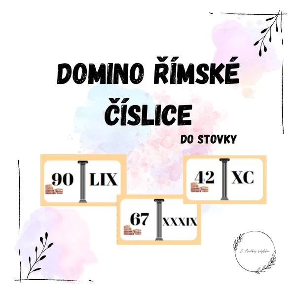 Domino římské číslice