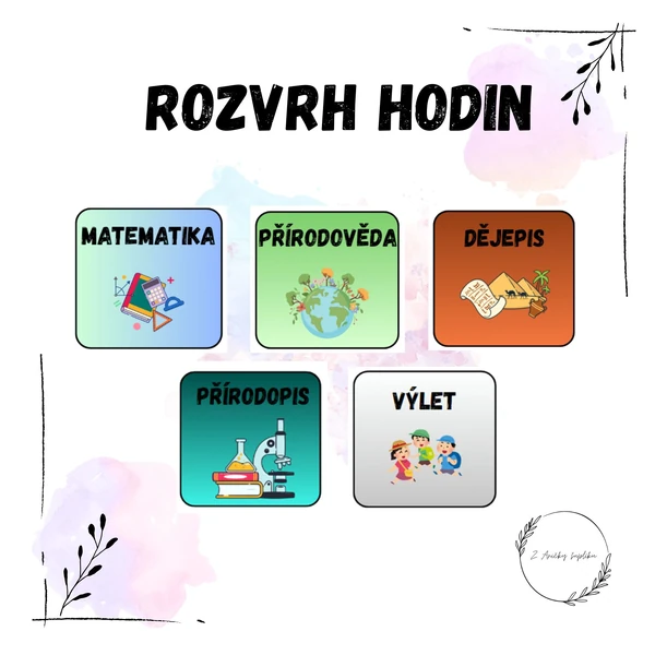 Rozvrh hodin