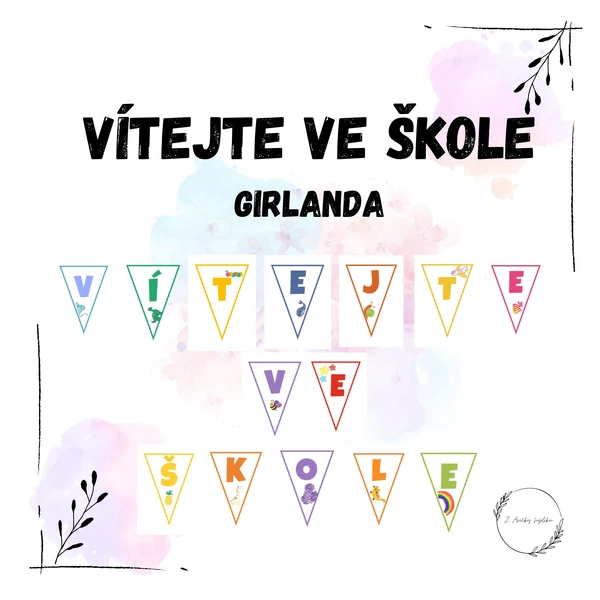 Vítejte ve škole girlanda