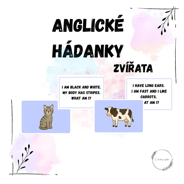 Anglické hádanky - zvířata