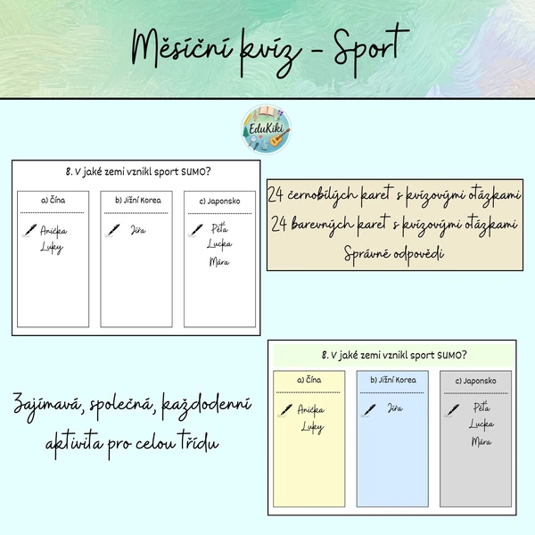 Měsíční kvíz - Sport