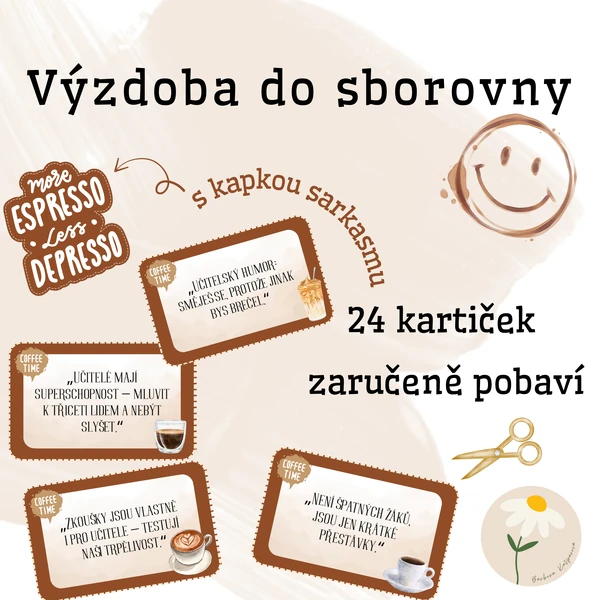 Výzdoba do sborovny s trochou sarkasmu