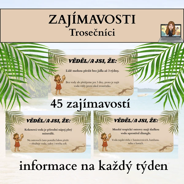 zajímavosti - trosečníci